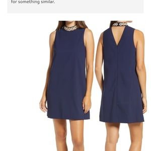 Lilly Pulitzer size 2 navy dress. Like new!